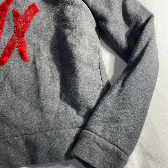A|X Armani Exchange Women’s sweatshirt Gray Size Medium - Picture 3 of 5